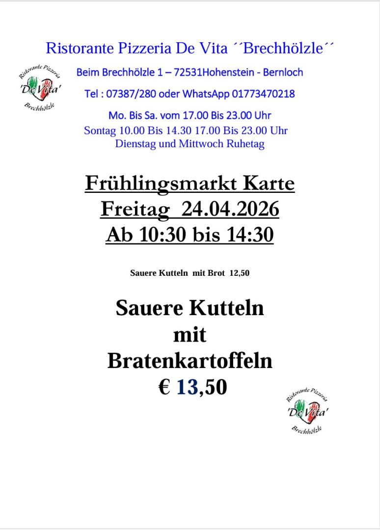 Frühlingsmarkt 24,04,2026